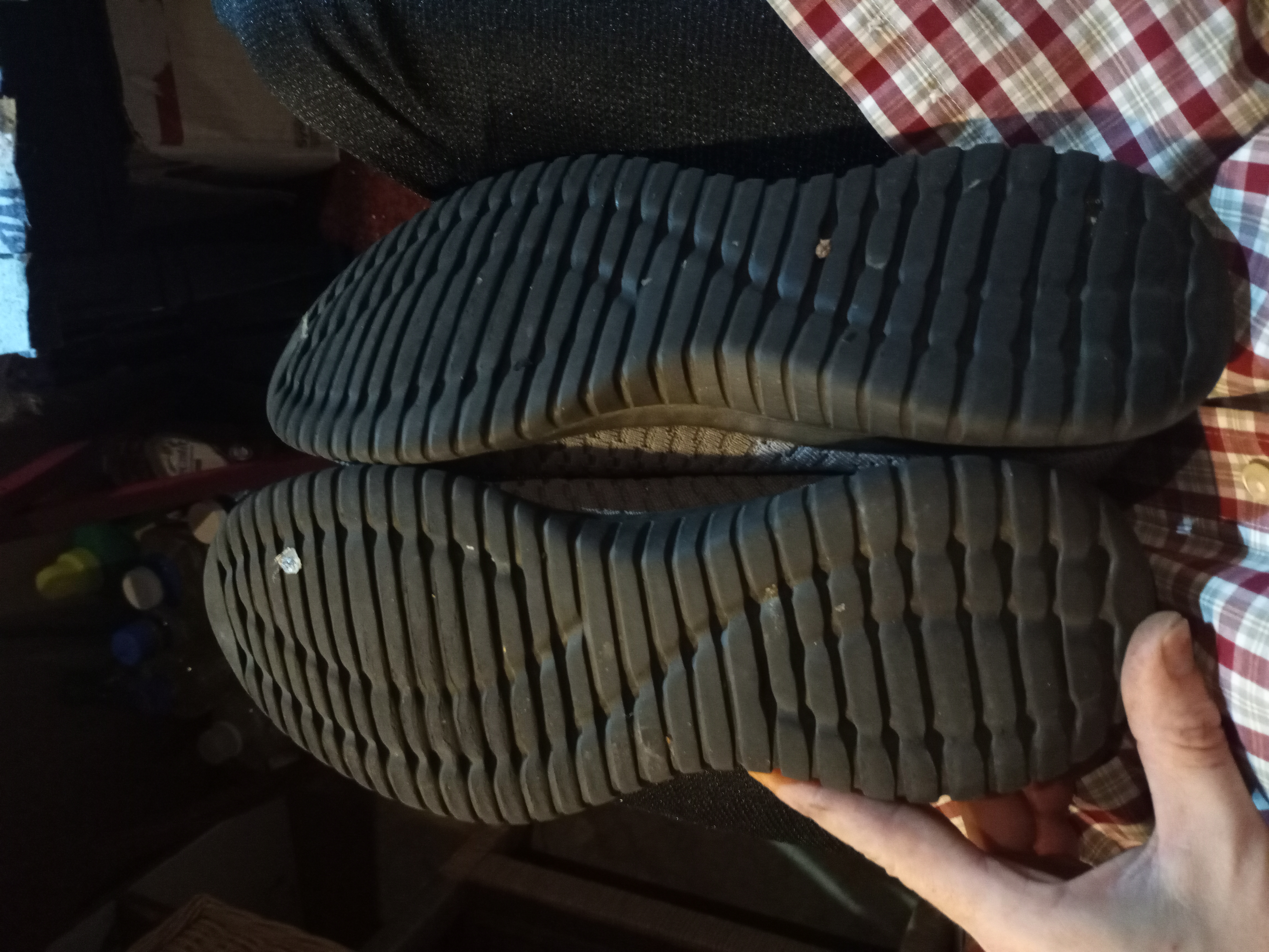 Konhill mens walking shoes showing wear patterns and comfort evaluation after extended use testing period