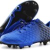 Jabasic Kids Outdoor Soccer Cleats Athletic Firm Ground Football Shoes