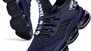Kapsen Mens Running Shoes Air Cushion Tennis Walking Sneakers