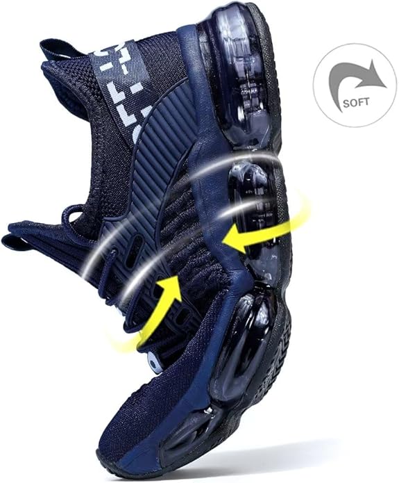 Kapsen Mens Running Shoes Air Cushion Tennis Walking Sneakers