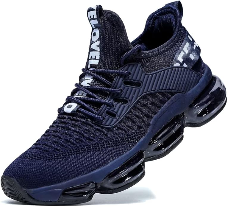 Kapsen Mens Running Shoes Air Cushion Tennis Walking Sneakers
