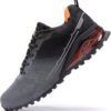 Kricely Men's Trail Running Shoes Fashion Walking Hiking Sneakers