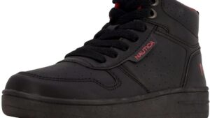 Nautica Kids Sneaker: Lace Up Fashion Shoe With Boot