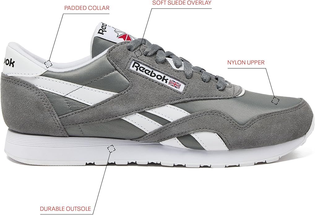 Reebok Classic Nylon Mens Sneakers Tennis Shoes