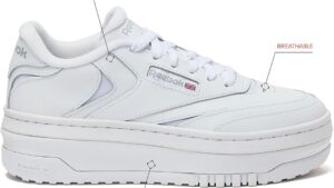 Reebok Club C Extra Platform Sneakers For Women