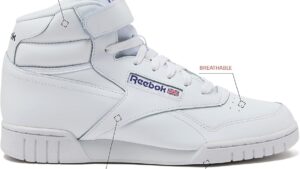 Reebok Ex O Fit Hi High Top Basketball Shoes For Men