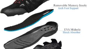 Shulook Men's Waterproof Hiking Shoes Lightweight
