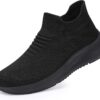 Shulook Womens Slip On Walking Shoes