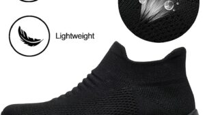 Shulook Womens Slip On Walking Shoes
