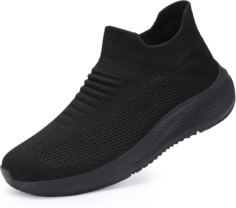 Shulook Womens Slip On Walking Shoes