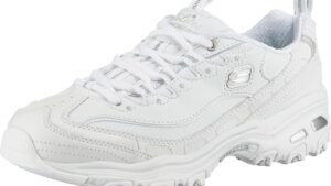 Skechers Women's D'lites Fresh Start Memory Foam Lace Up Sneaker