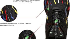 Soulsfeng Mens Running Shoes Lightweight Fashion