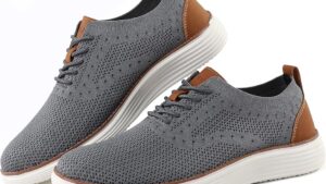 Vilocy Men's Casual Dress Sneakers Lace Up Oxfords Business