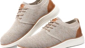 Vilocy Men's Fashion Dress Sneakers Casual Walking Shoes
