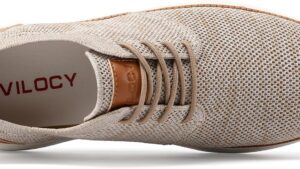 Vilocy Men's Fashion Dress Sneakers Casual Walking Shoes