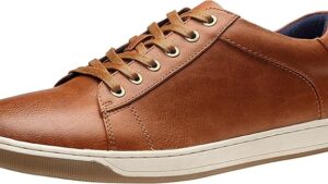 Vostey Men's Sneakers Fashion Casual Shoes Dress Sneaker Oxford Shoes