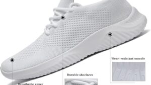 Wrezatro Men's Slip On Walking Shoes