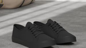 Xrh Women Canvas Sneaker Slip On Non Slip Casual Shoes