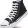 Zgr Womens High Top Canvas Sneakers