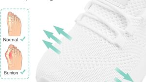 Zove Wide Toe Box Shoes Women Extra Wide Width Sneakers