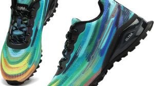Ikunka Men's Fashion Sneakers Lightweight Breathable Walking Shoes